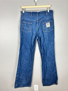 CARHARTT Vintage Jeans Made in Canada Size 8/10 High Rise Straight Leg Cotton